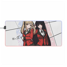 Load image into Gallery viewer, Kakegurui Yumeko Jabami, Mary Saotome RGB LED Mouse Pad (Desk Mat)
