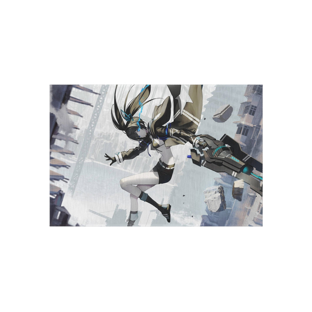 Black Rock Shooter Fragment - Second Key Visual Rug