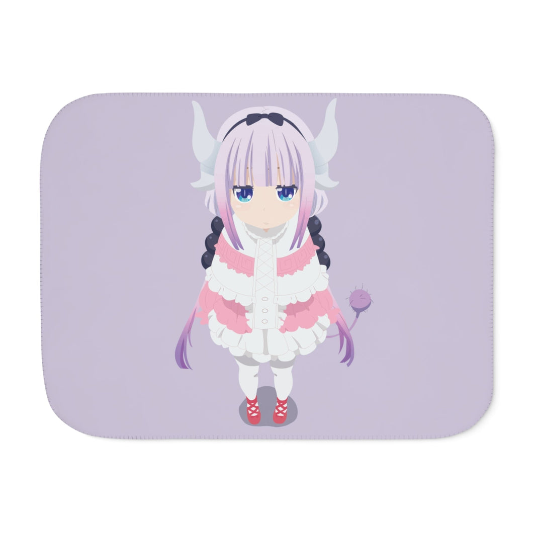 Anime Miss Kobayashi's Dragon Maid Sherpa Blanket