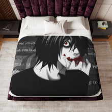 Load image into Gallery viewer, Anime Death Note Sherpa Blanket
