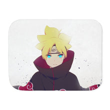 Load image into Gallery viewer, Boruto Uzamaki Sherpa Blanket
