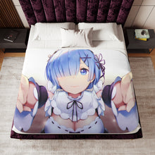 Load image into Gallery viewer, Anime Re:ZERO -Starting Life in Another World- Sherpa Blanket
