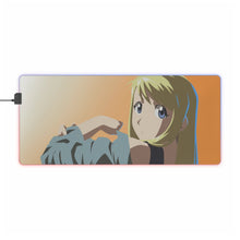 Load image into Gallery viewer, Anime FullMetal Alchemist RGB LED Mouse Pad (Desk Mat)
