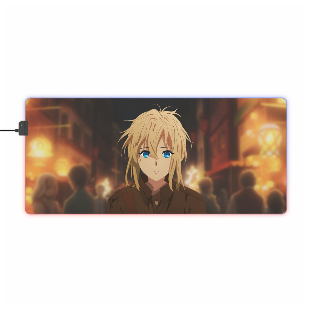 Violet Evergarden RGB LED Mouse Pad (Desk Mat)
