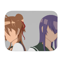 Load image into Gallery viewer, Anime Highschool Of The Dead Sherpa Blanket
