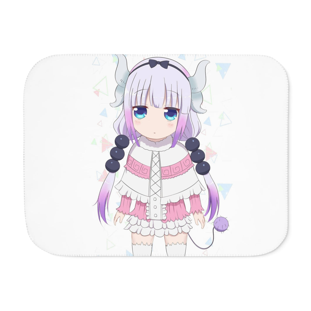Miss Kobayashi's Dragon Maid Sherpa Blanket