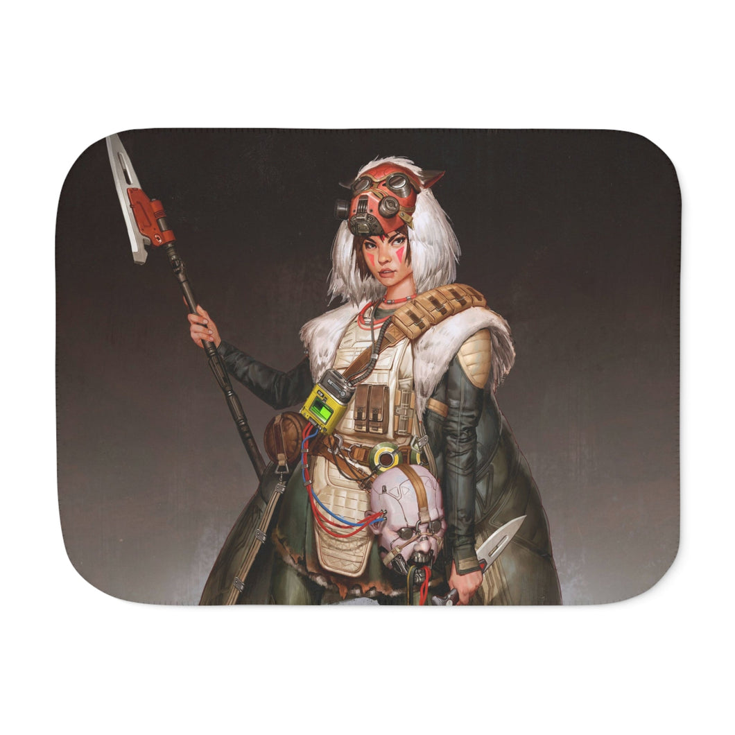 Anime Princess Mononoke Sherpa Blanket