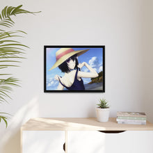 Load image into Gallery viewer, Mei Misaki Canvas Framed Art Print
