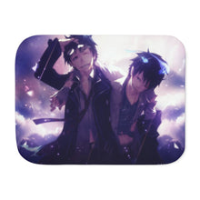 Load image into Gallery viewer, Blue Exorcist Sherpa Blanket
