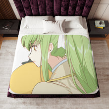 Load image into Gallery viewer, Code Geass - C.C. Sherpa Blanket
