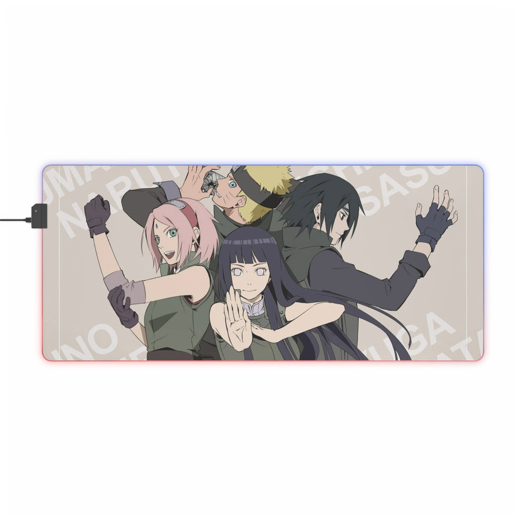 Anime Naruto RGB LED Mouse Pad (Desk Mat)