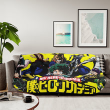 Load image into Gallery viewer, Anime My Hero Academia Sherpa Blanket

