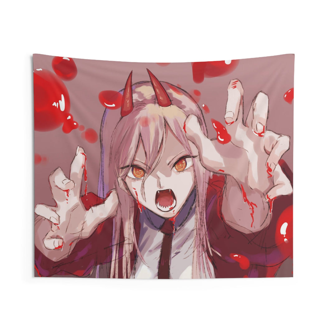 Anime Chainsaw Man Indoor Wall Tapestry