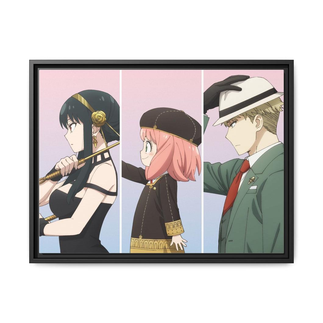 Spy x Family Canvas Framed Art Print