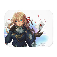 Load image into Gallery viewer, Violet Evergarden Sherpa Blanket
