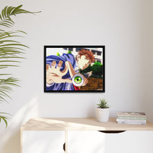 Load image into Gallery viewer, Shinichi Izumi And ‏‏‏‏‏‏Migi Canvas Framed Art Print
