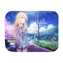 Load image into Gallery viewer, Kaori Miyazono Sherpa Blanket
