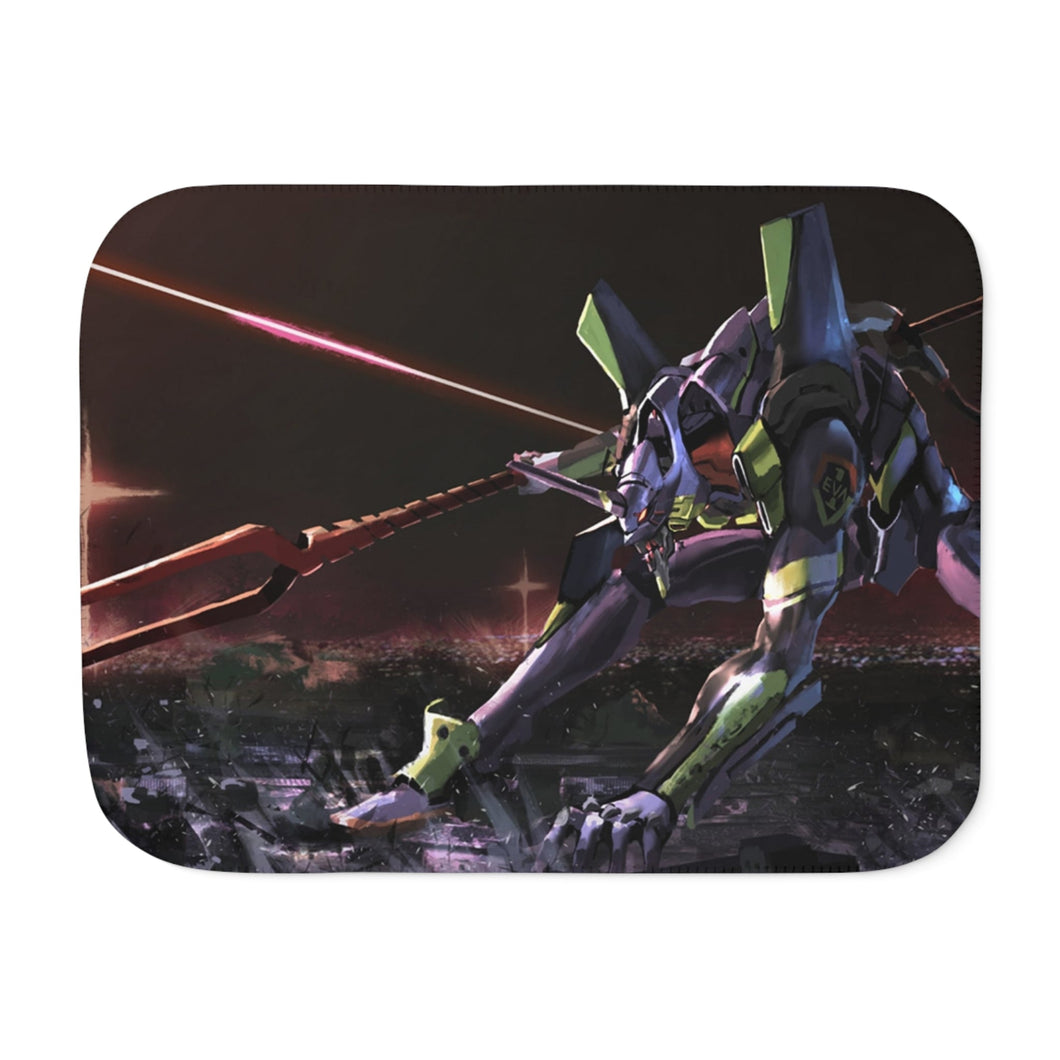 Anime Neon Genesis Evangelion Sherpa Blanket