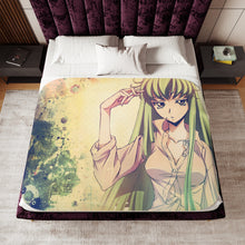 Load image into Gallery viewer, Anime Code Geassr Sherpa Blanket
