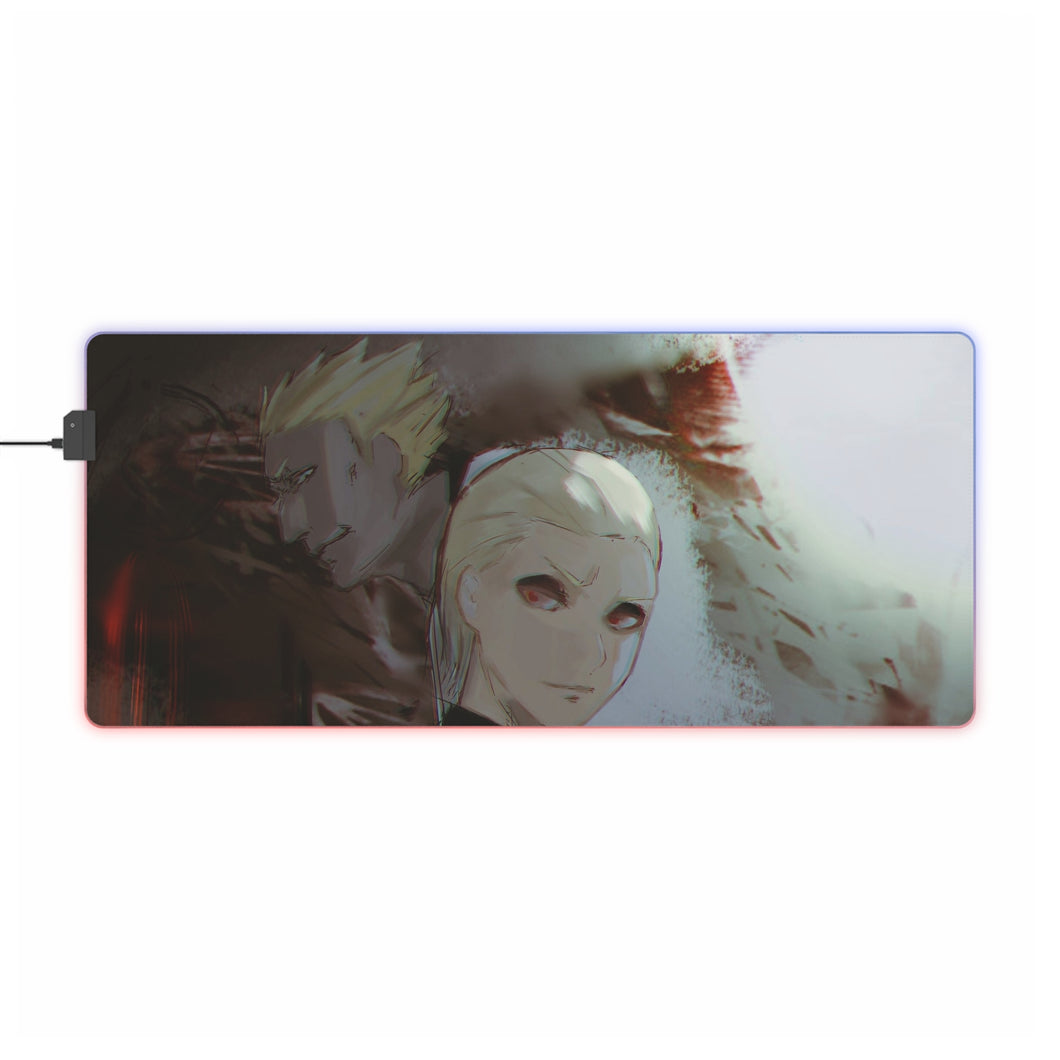 Anime Tokyo Ghoul RGB LED Mouse Pad (Desk Mat)