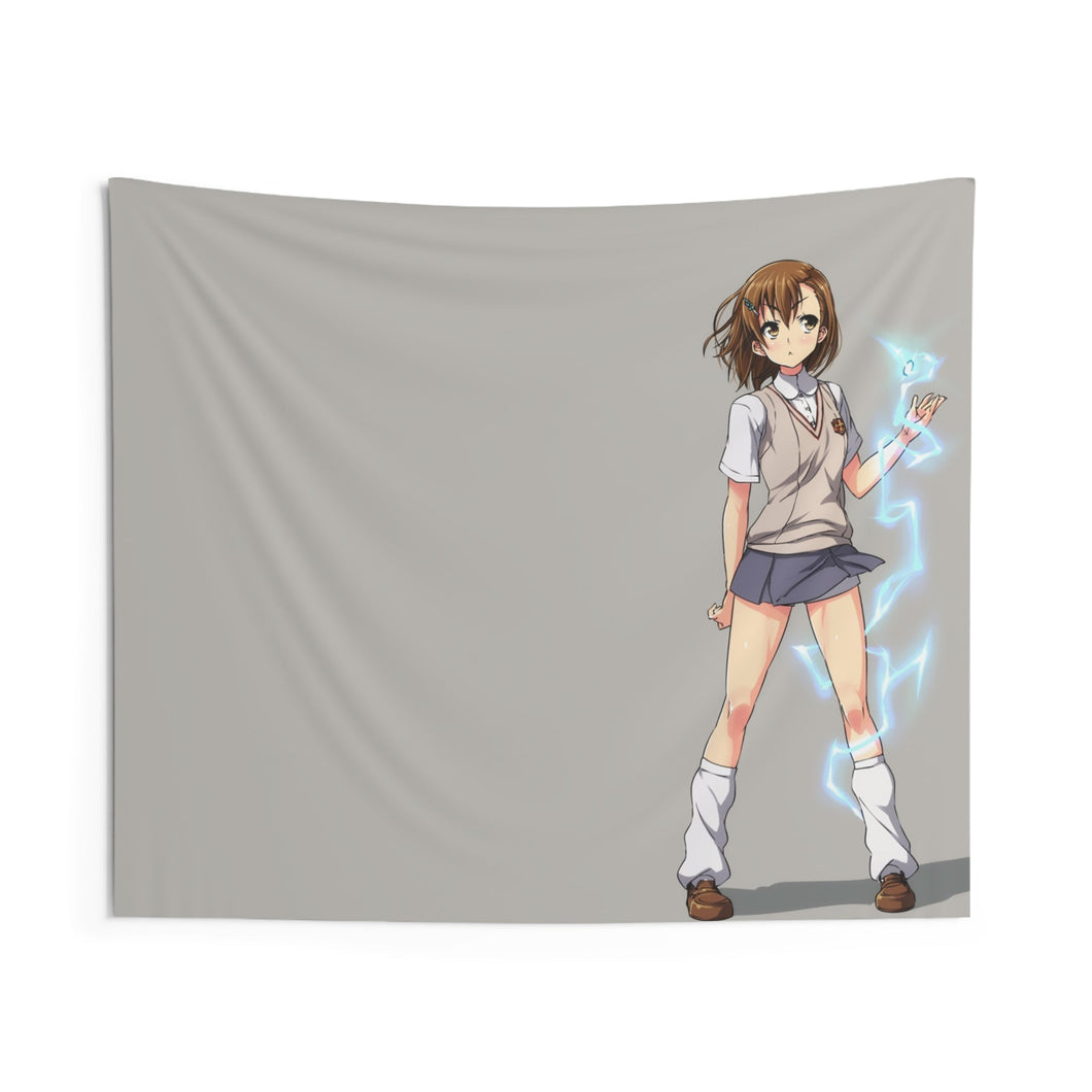 A Certain Scientific Railgun Mikoto Misaka Indoor Wall Tapestry