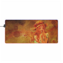 Load image into Gallery viewer, Anime One Piece RGB LED Mouse Pad (Desk Mat)
