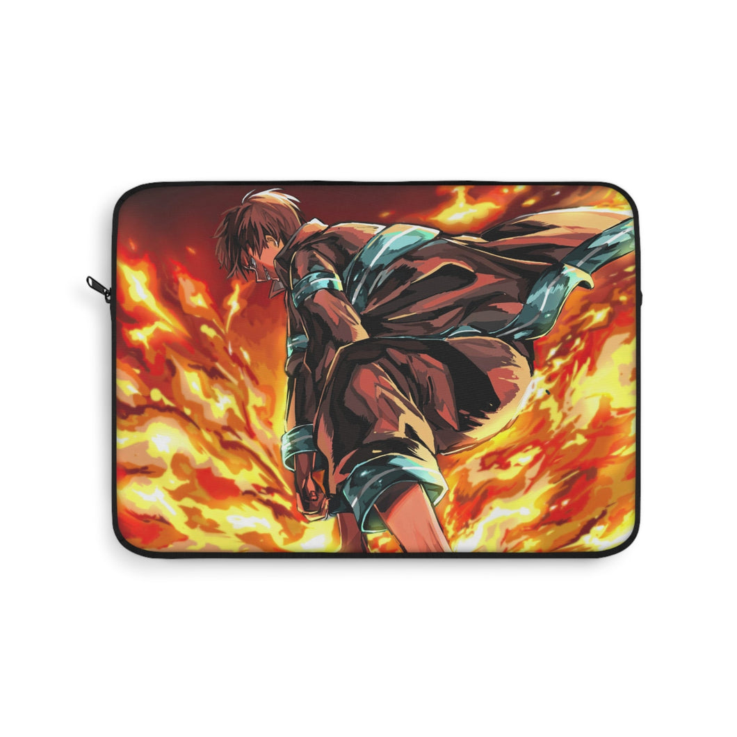 Fire Force Shinra Kusakabe Laptop Sleeve