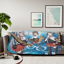 Load image into Gallery viewer, Anime Kantai Collection Sherpa Blanket
