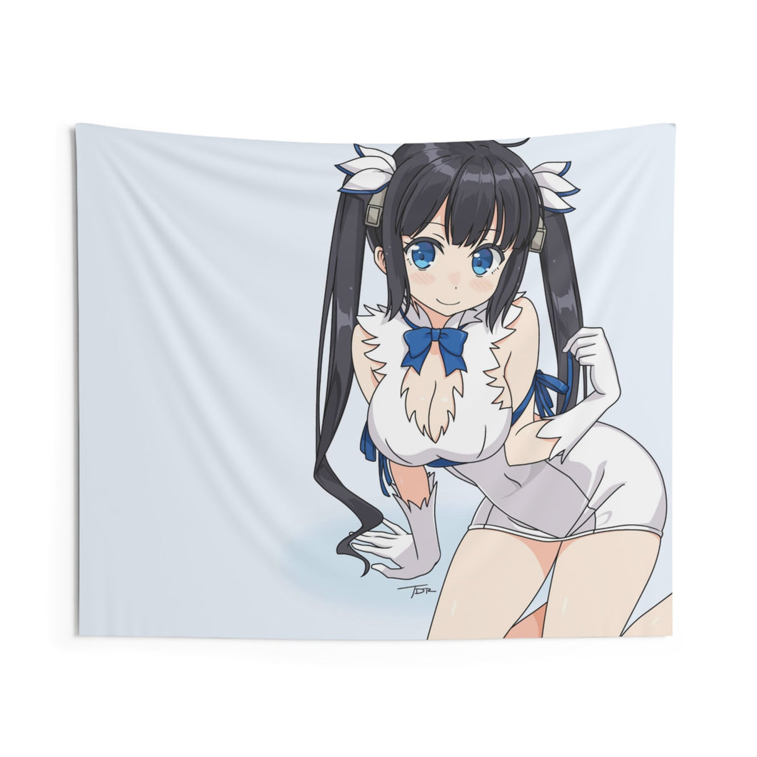 Is It Wrong to Try to Pick Up Girls in a Dungeon? Hestia Indoor Wall Tapestry