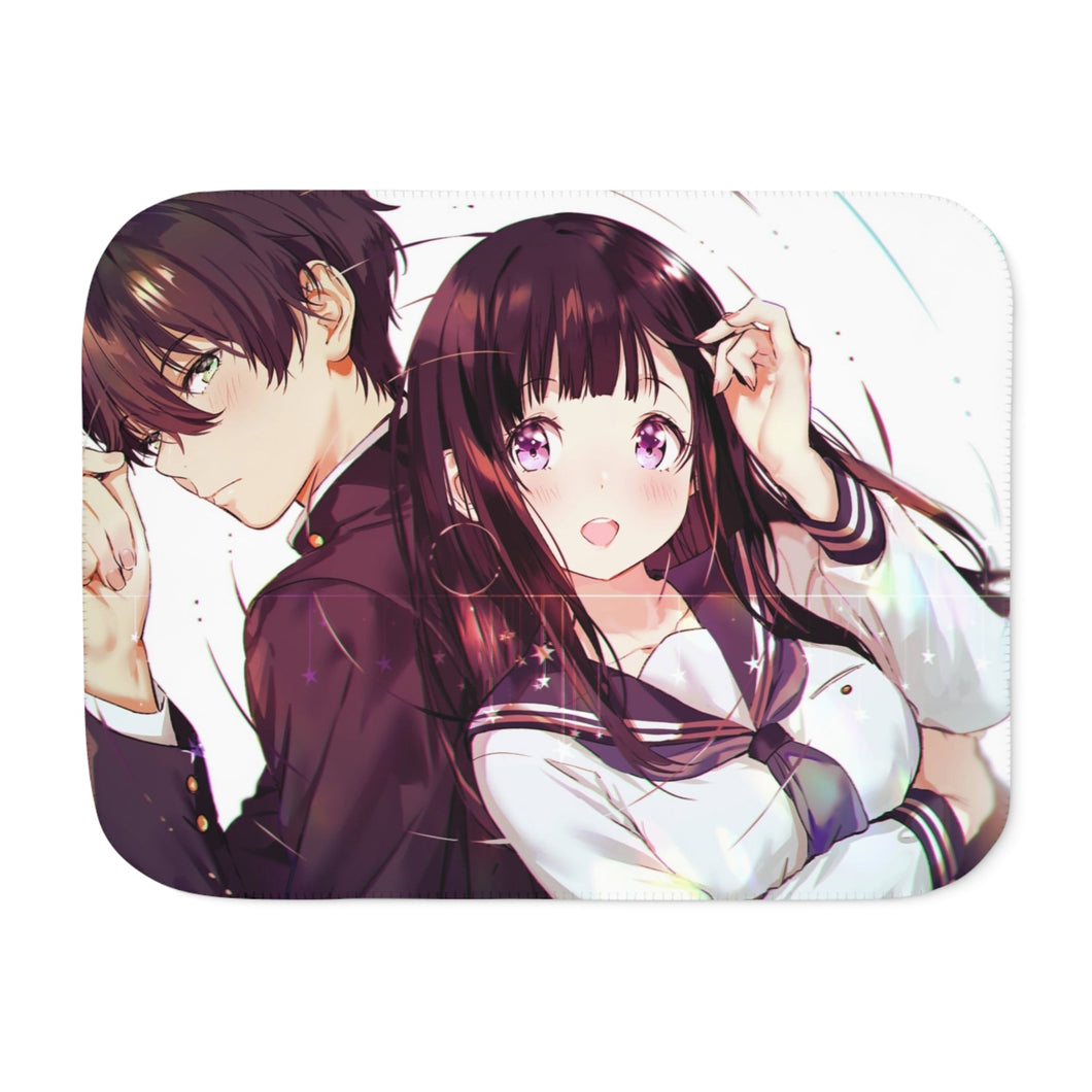 Hyouka Eru Chitanda Sherpa Blanket