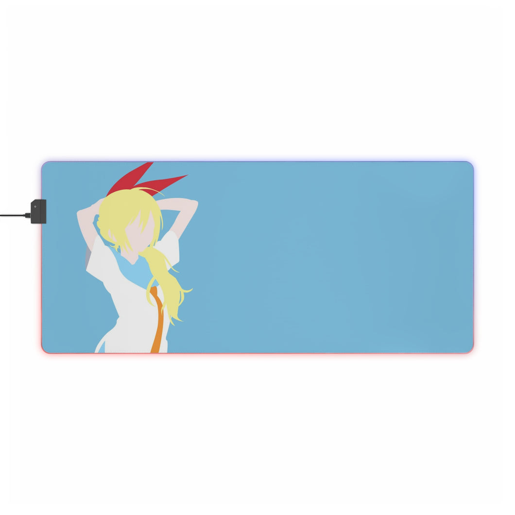 Nisekoi Chitoge Kirisaki RGB LED Mouse Pad (Desk Mat)