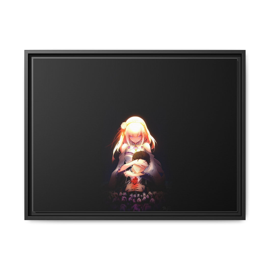 Anime Re:ZERO -Starting Life in Another World- Canvas Framed Art Print