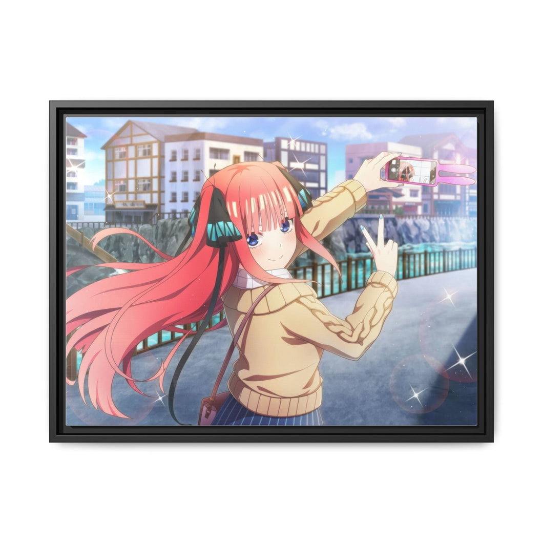 Anime The Quintessential Quintuplets Canvas Framed Art Print