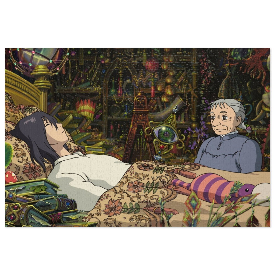 Anime Howl's Moving Castle Jigsaw Puzzle
