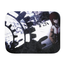 Load image into Gallery viewer, Makise Kurisu Sherpa Blanket
