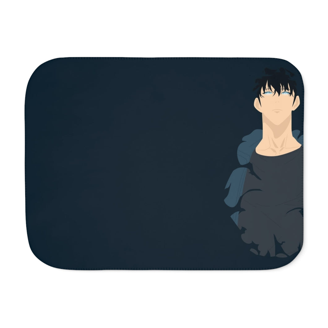 Anime Solo Leveling Sherpa Blanket