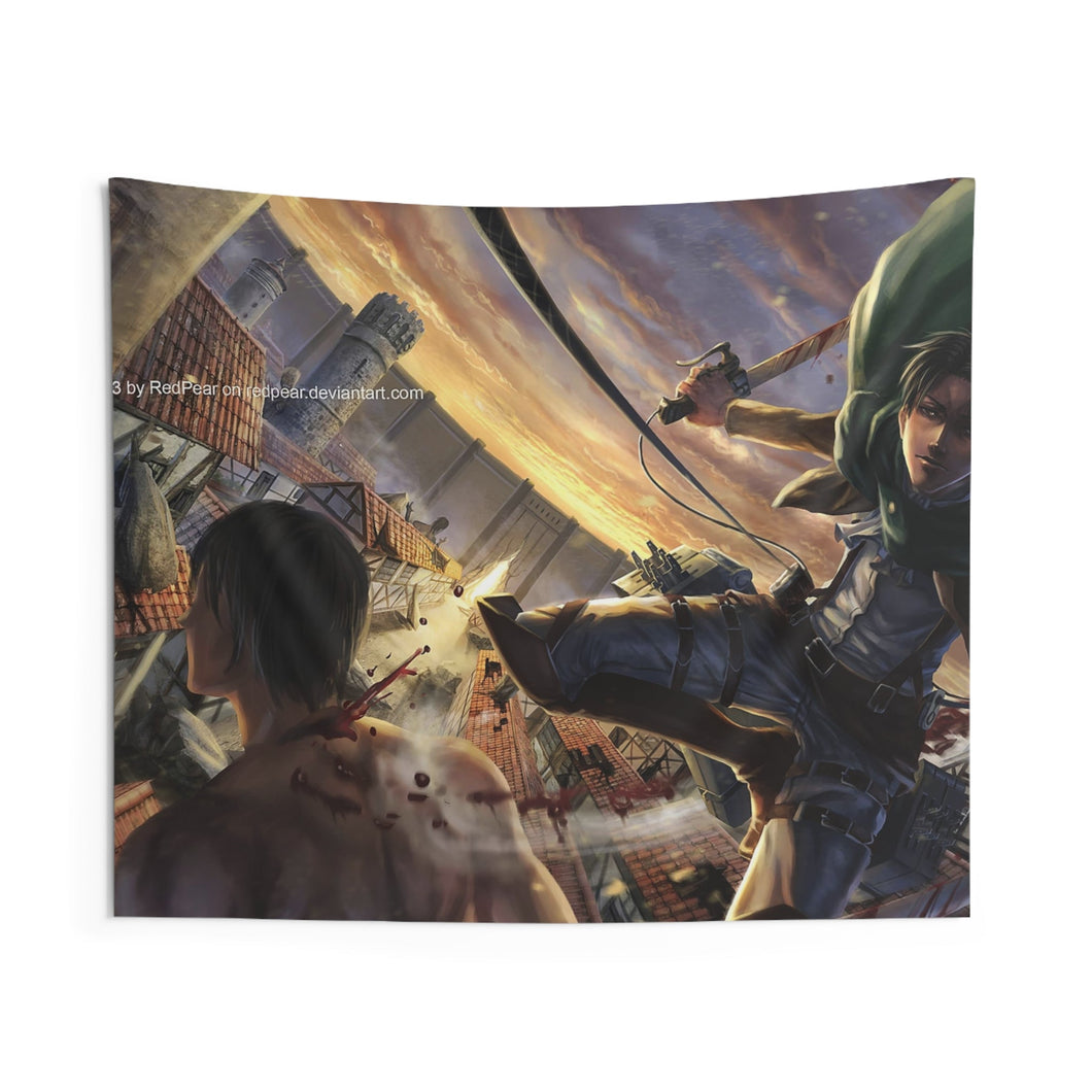 Anime Attack On Titan Indoor Wall Tapestry