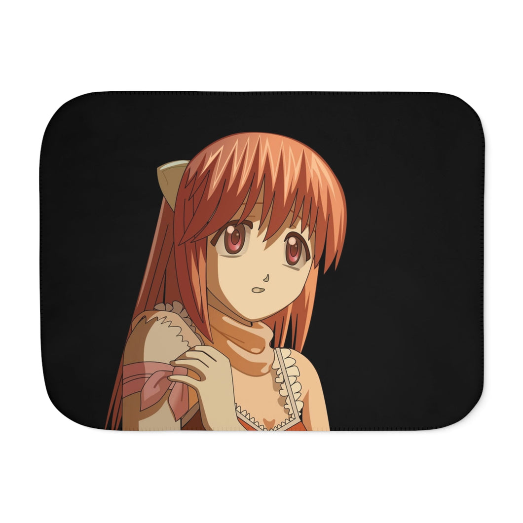 Anime Elfen Liedr Sherpa Blanket