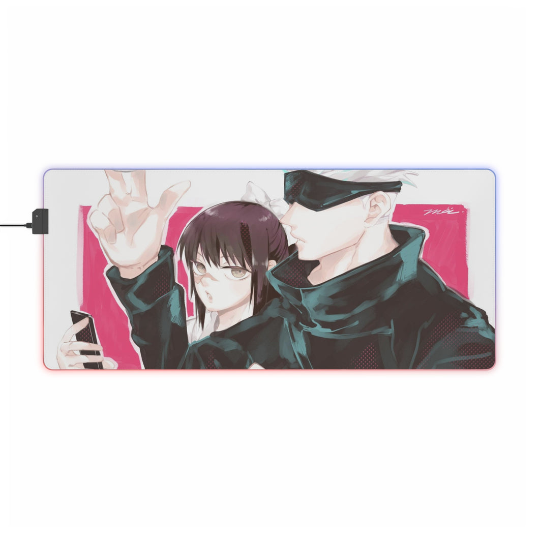 Jujutsu Kaisen RGB LED Mouse Pad (Desk Mat)