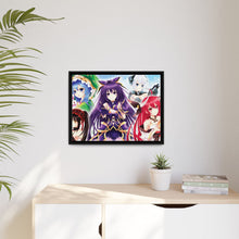 Load image into Gallery viewer, Date a live season 1 characters Canvas Framed Art Print
