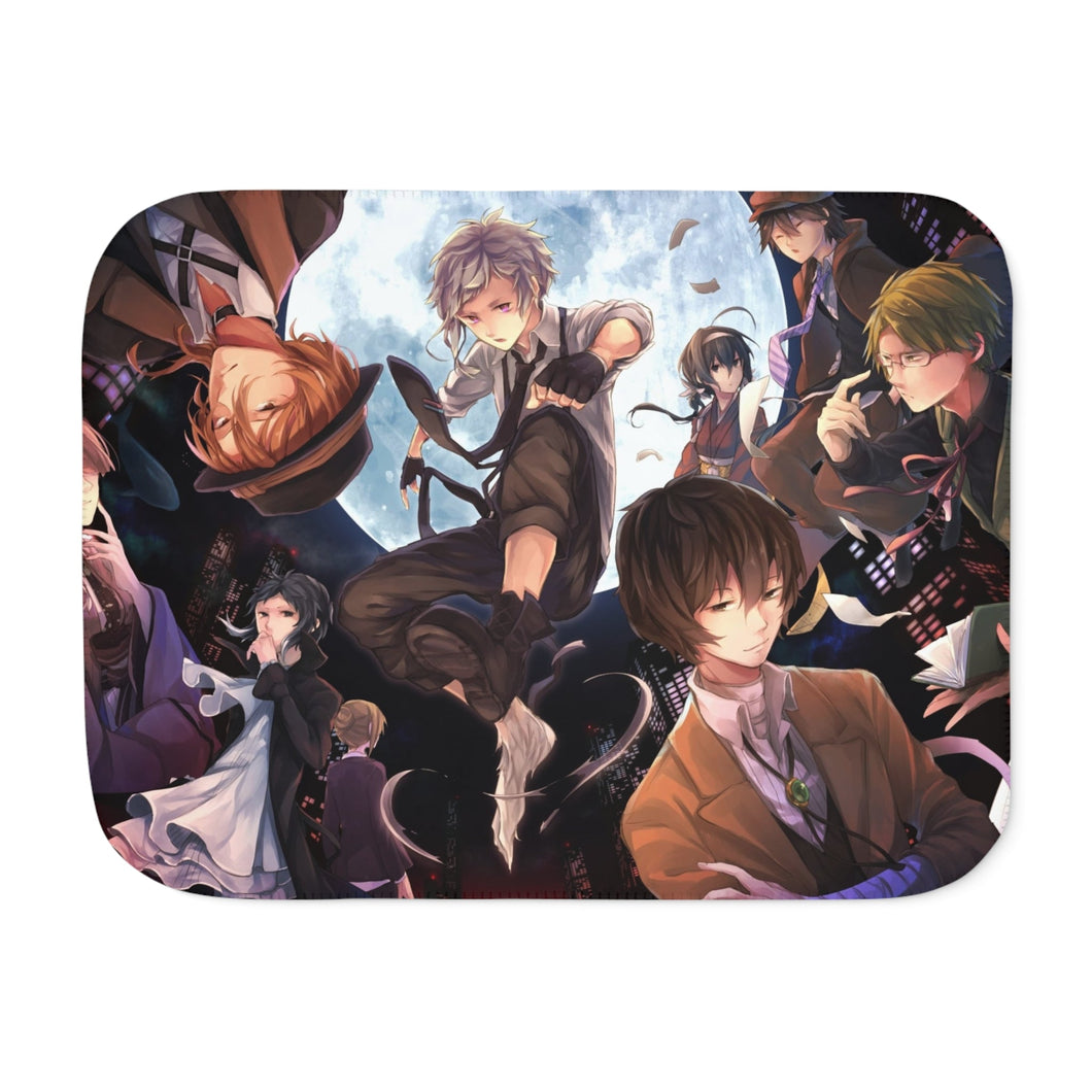 Bungou Stray Dogs Sherpa Blanket