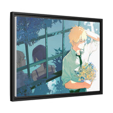 Load image into Gallery viewer, Anime Chainsaw Man Canvas Framed Art Print
