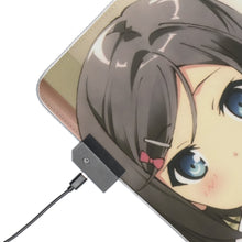 Load image into Gallery viewer, The "H.e.n.t.a.i" Prince and the Stony Cat. RGB LED Mouse Pad (Desk Mat)
