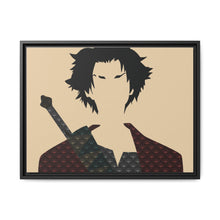 Load image into Gallery viewer, Anime Samurai Champloo Canvas Framed Art Print

