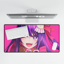 Load image into Gallery viewer, Ai Hoshino Mouse Pad (Desk Mat)
