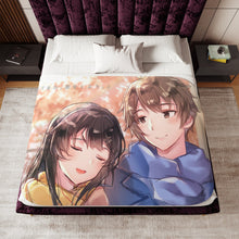 Load image into Gallery viewer, Rascal Does Not Dream of Bunny Girl Senpai Sherpa Blanket

