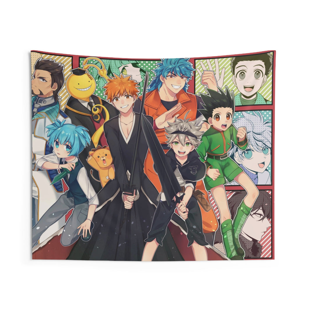 Anime Crossover Indoor Wall Tapestry