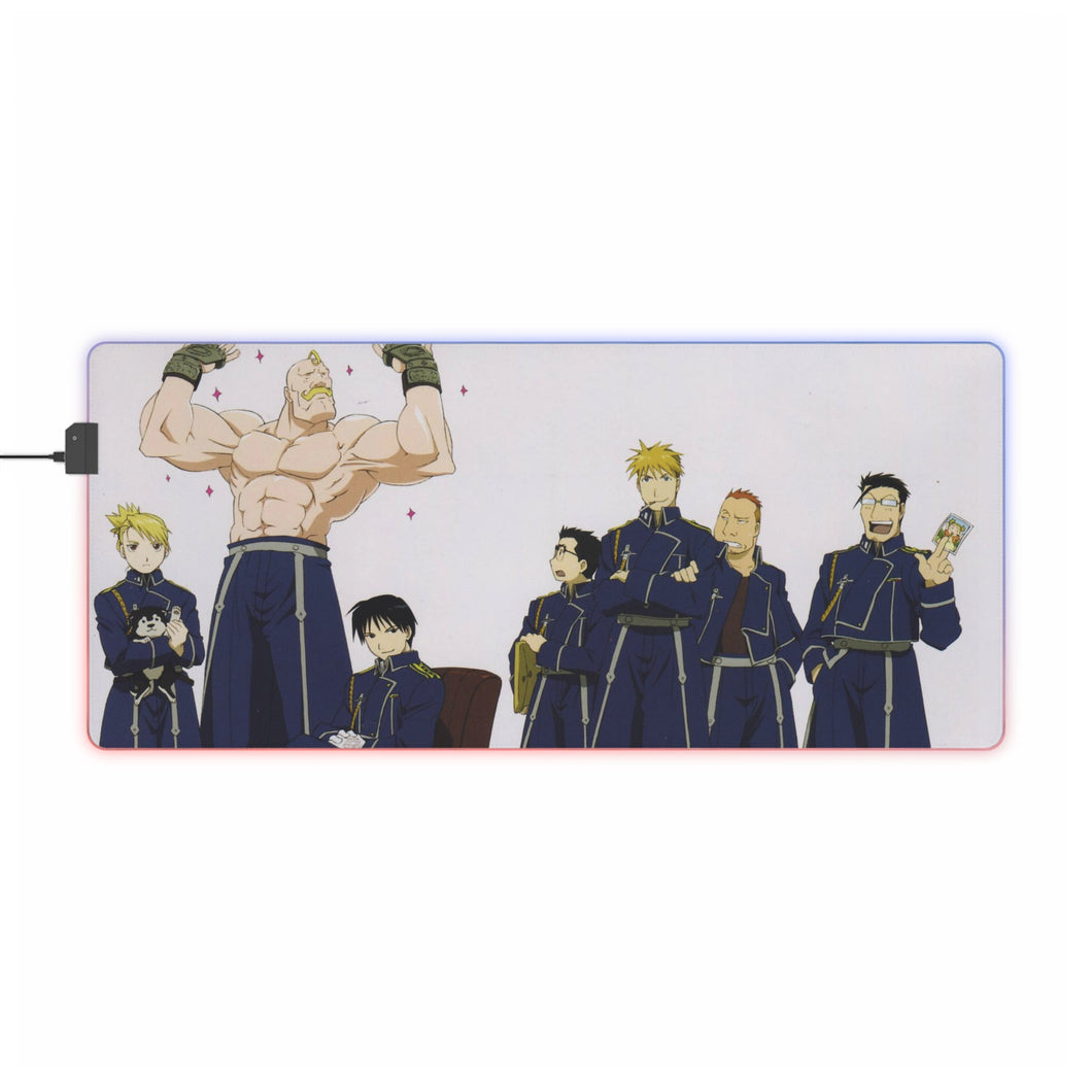 Anime FullMetal Alchemist RGB LED Mouse Pad (Desk Mat)