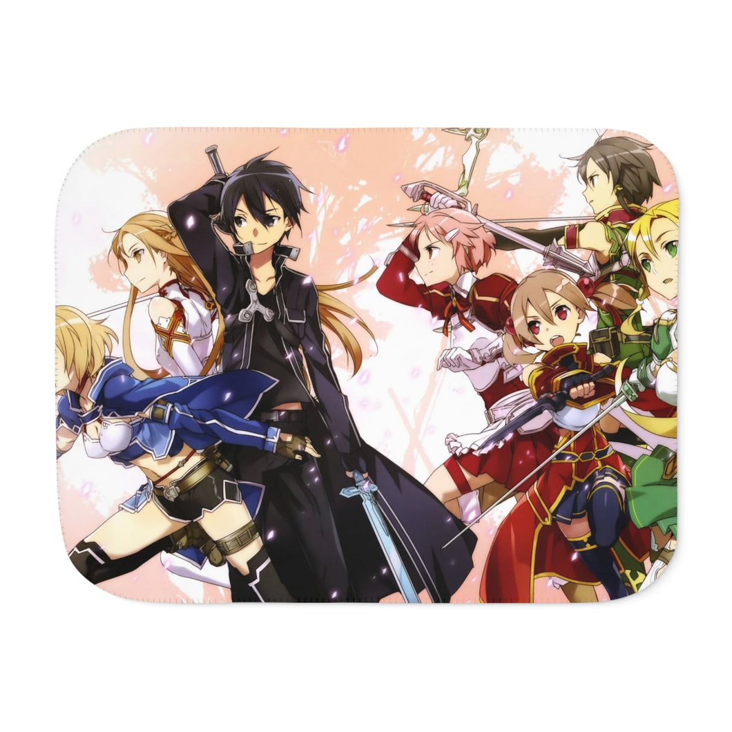Sword Art Online Asuna Yuuki Sherpa Blanket