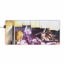 Load image into Gallery viewer, Luffy With Ichigo vs Kaido RGB LED Mouse Pad (Desk Mat)
